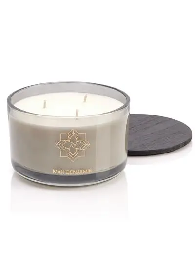 French Linen Water Luxury 3 Wick Candle